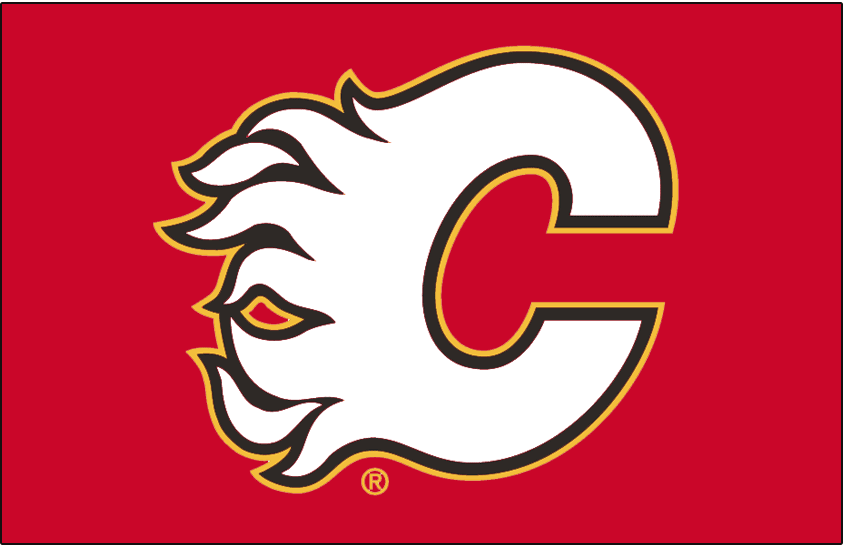 Calgary Flames 1994-2000 Jersey Logo DIY iron on transfer (heat transfer)